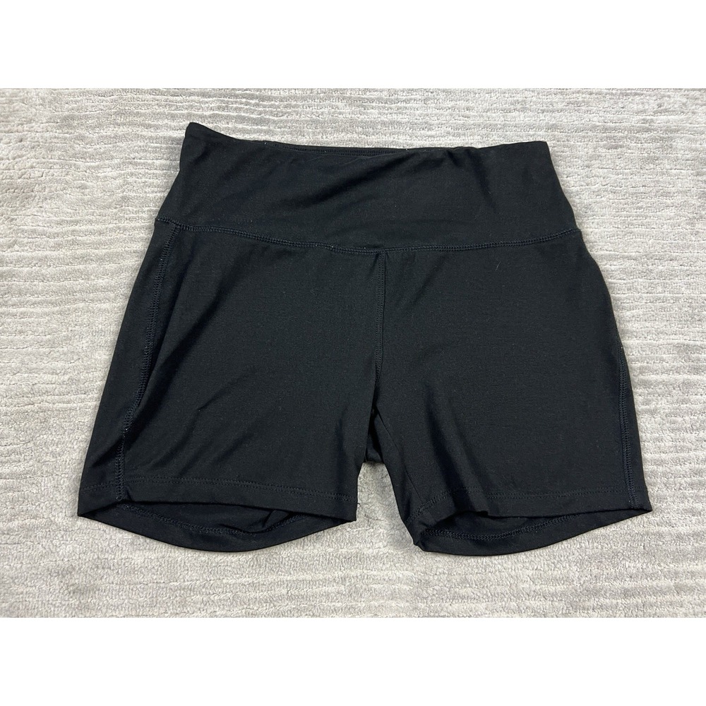 Zenana Shorts Womens‎ XL Black Pull On Polyester Blend Athleisure